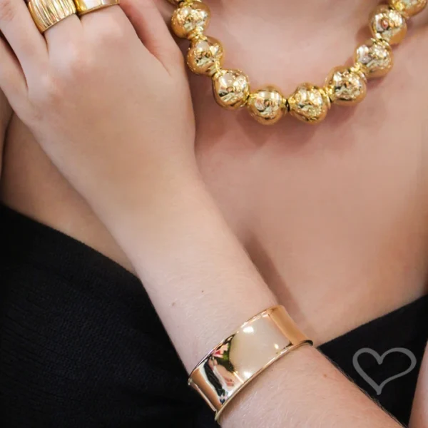 Bracelete Maya Folheado a Ouro 18k