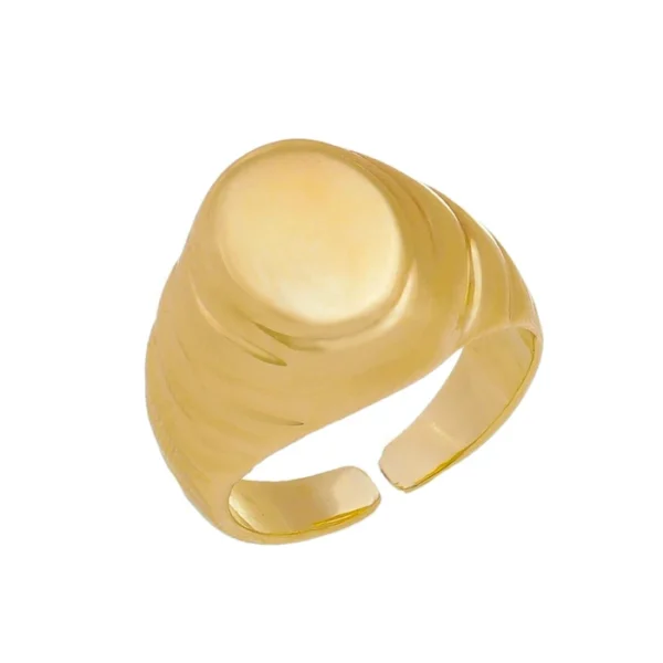 Anel de Dedinho Oval Ana