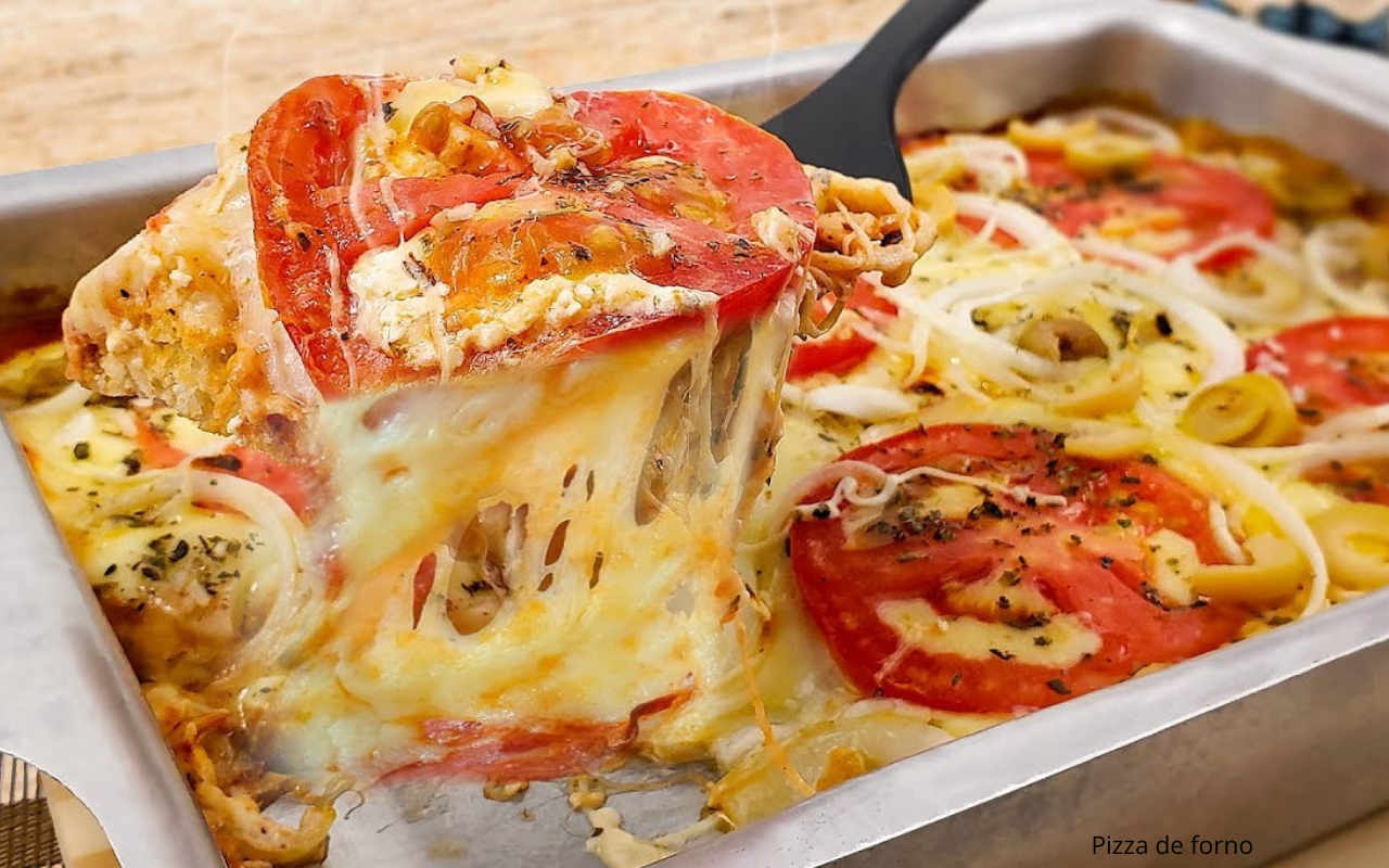 Pizza de Forno Fofinha, nem precisa mais pedir delivery