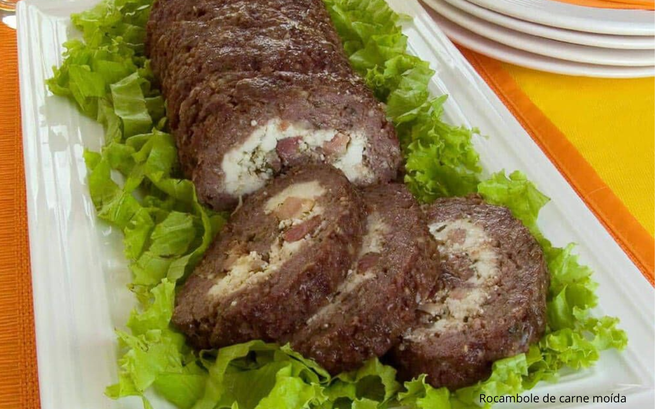 Fiz Esse Rocambole de Carne e Até Quem Não Gostava de Carne Moída Pediu Bis