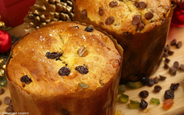 Faça esse panetone caseiro em 3 passos e surpreenda todo mundo