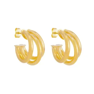 Brinco de Argola Tripla