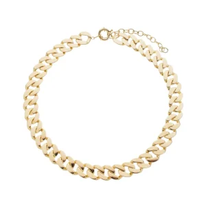 Colar Curto Mirella Elos Folheado a Ouro 18k